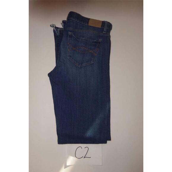 Abercrombie & Fitch Blue Jeans Emma Size 25 Stretch -0114C02 - Picture 4 of 4